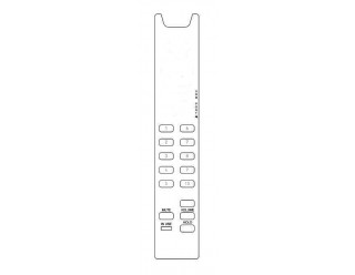 Alcatel Lucent - VTech Customized Faceplate for S2211 Contemporary SIP Corded Petite Phone, 10 Speed Dial keys - 3JE41031AA